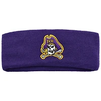 Men's Top of the World Purple ECU Pirates Team Logo Knit Headband