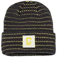 Men's Fanatics  Black Columbus Crew Zig Zag Cuffed Knit Hat