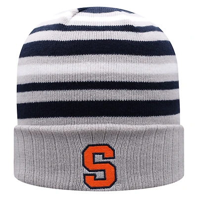 Men's Top of the World  Gray Syracuse Orange All-Day Cuffed Knit Hat