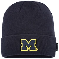 Men's Nike Navy Michigan Wolverines On-Field Standard Terra Cuffed Knit Hat