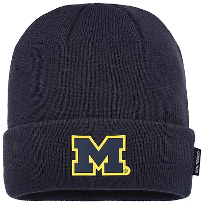 Men's Nike Navy Michigan Wolverines On-Field Standard Terra Cuffed Knit Hat