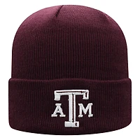 Men's Top of the World Maroon Texas A&M Aggies Logo Cuffed Knit Hat