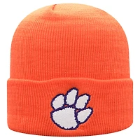 Men's Top of the World Orange Clemson Tigers Logo Cuffed Knit Hat