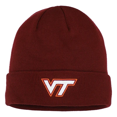 Men's Top of the World Maroon Virginia Tech Hokies Logo Cuffed Knit Hat