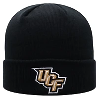 Men's Top of the World Black UCF Knights Logo Cuffed Knit Hat