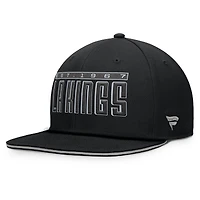 Men's Fanatics Black Los Angeles Kings Gino Flatbrim Snapback Hat