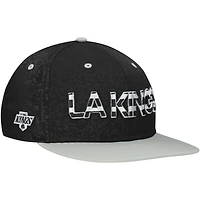 Men's Fanatics  Gray Los Angeles Kings Alternate Logo Snapback Hat