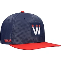Men's Fanatics  Navy Washington Capitals Authentic Pro Rink Snapback Hat