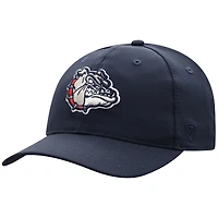 Men's Top of the World  Navy Gonzaga Bulldogs Victory Trainer Adjustable Hat