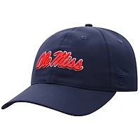 Men's Top of the World  Navy Ole Miss Rebels Victory Trainer Adjustable Hat