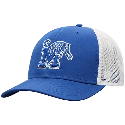 Men's Top of the World  Royal Memphis Tigers Maverick Adjustable Hat