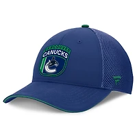 Men's Fanatics Vancouver Canucks Authentic Pro Home Ice Trucker Adjustable Hat