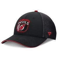 Men's Fanatics New Jersey Devils Authentic Pro Home Ice Trucker Adjustable Hat
