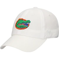 Men's Top of the World  White Florida Gators Victory Staple Adjustable Hat