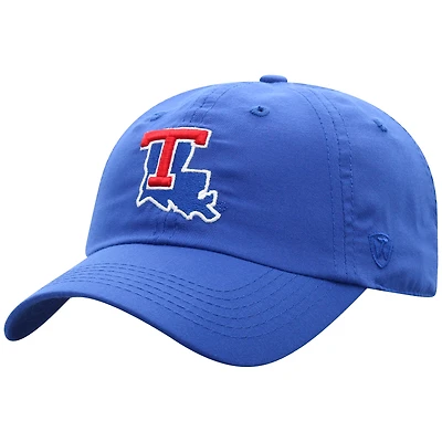 Men's Top of the World Royal Louisiana Tech Bulldogs Staple Adjustable Hat