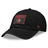 Men's Fanatics Black Ottawa Senators Authentic Pro Prime Adjustable Hat