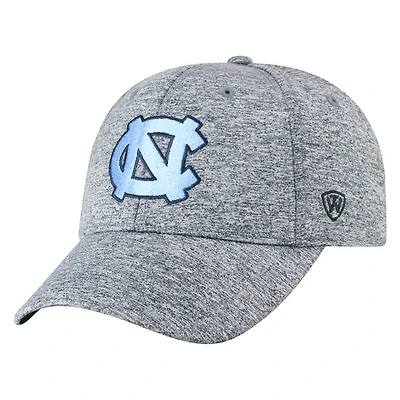Men's Top of the World Gray North Carolina Tar Heels Steam Adjustable Hat