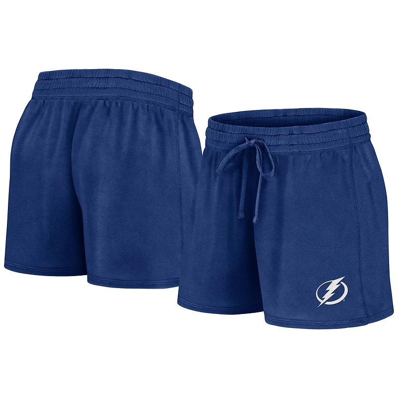 Women's Fanatics Blue Tampa Bay Lightning Start To Finish Shorts