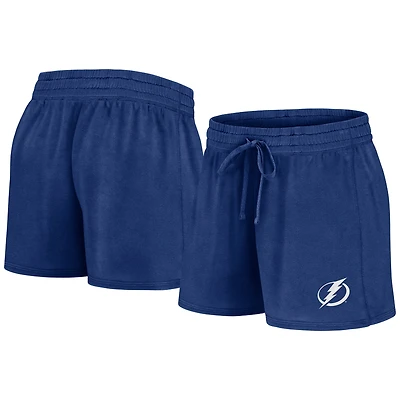 Women's Fanatics Blue Tampa Bay Lightning Start To Finish Shorts