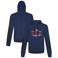 Men's Levelwear Navy USA 2025 4 Nations Face-Off Bombay Pullover Hoodie
