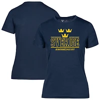 Women's Levelwear Navy Sweden 2025 4 Nations Face-Off Maddox T-Shirt