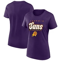 Women's Fanatics  Dark Purple Phoenix Suns T-Shirt