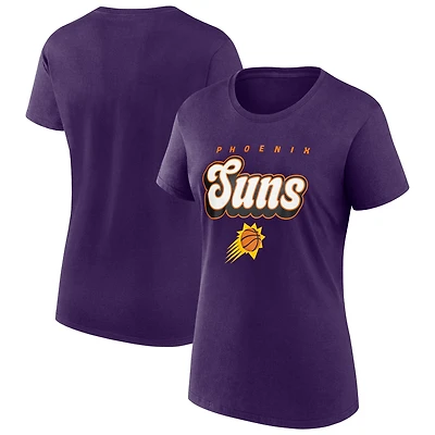 Women's Fanatics  Dark Purple Phoenix Suns T-Shirt