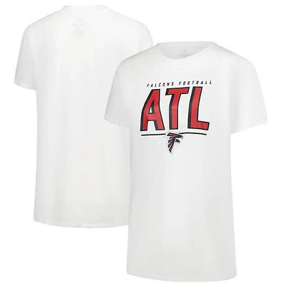 Women's Fanatics White Atlanta Falcons Cheerleader T-Shirt
