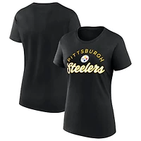 Women's Fanatics Black Pittsburgh Steelers Primary Component T-Shirt