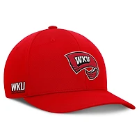Men's Top of the World  Red Western Kentucky Hilltoppers Reflex Performance Flex Hat