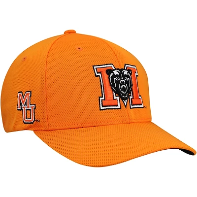 Men's Top of the World  Orange Mercer Bears Reflex Hybrid Tech Flex Hat