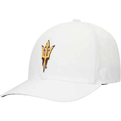 Men's Top of the World  White Arizona State Sun Devils Reflex Performance Flex Hat