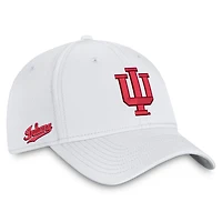 Men's Top of the World  White Indiana Hoosiers Reflex Performance Flex Hat