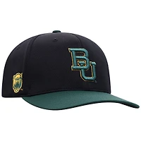 Men's Top of the World  Black Baylor Bears Reflex Fitted Hat
