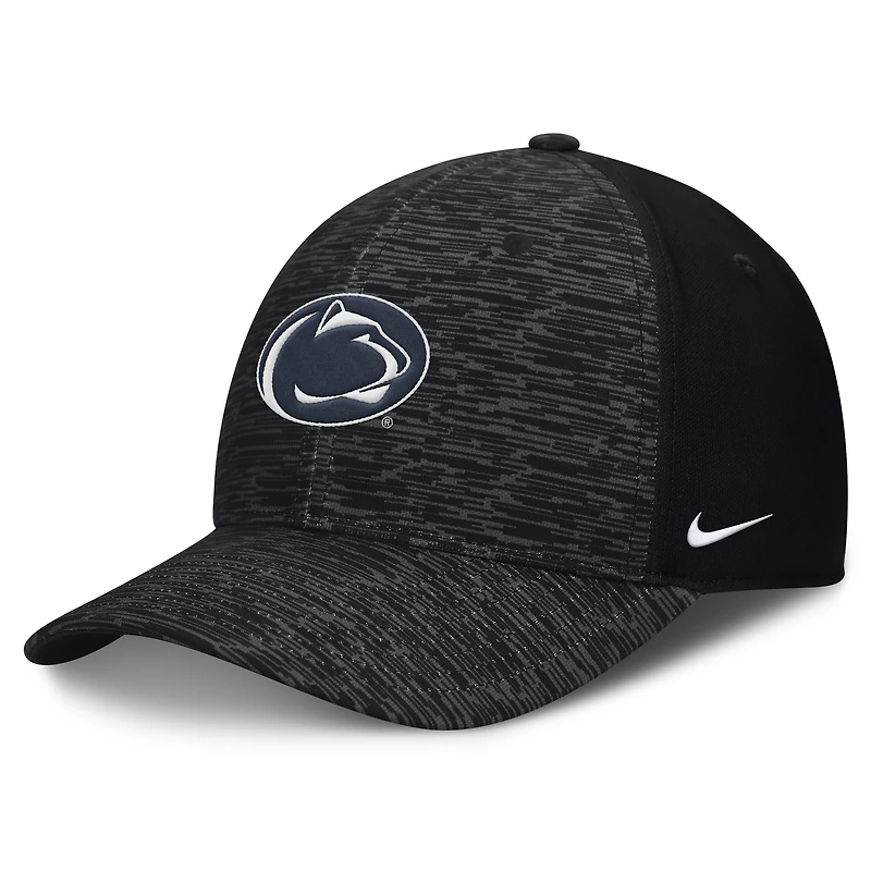 Men's Nike  Black Penn State Nittany Lions Velocity Flex Hat