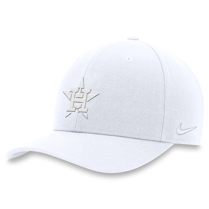 Men's Nike White Houston Astros Club Performance Adjustable Hat