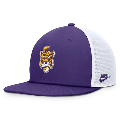 Men's Nike  Purple LSU Tigers Performance Pro Adjustable Hat