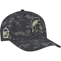 Men's Top of the World  Black Michigan State Spartans Operation Hat Trick Adjustable Hat