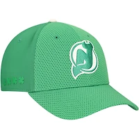 Men's Fanatics Kelly Green New Jersey Devils Authentic Pro St. Patrick's Day Flex Hat
