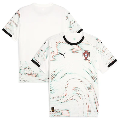 Men's Puma White Portugal National Team 2025 Away Replica Jersey