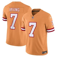 Men's Nike Bucky Irving Orange Tampa Bay Buccaneers Alternate 2 Throwback Vapor F.U.S.E. Limited Jersey