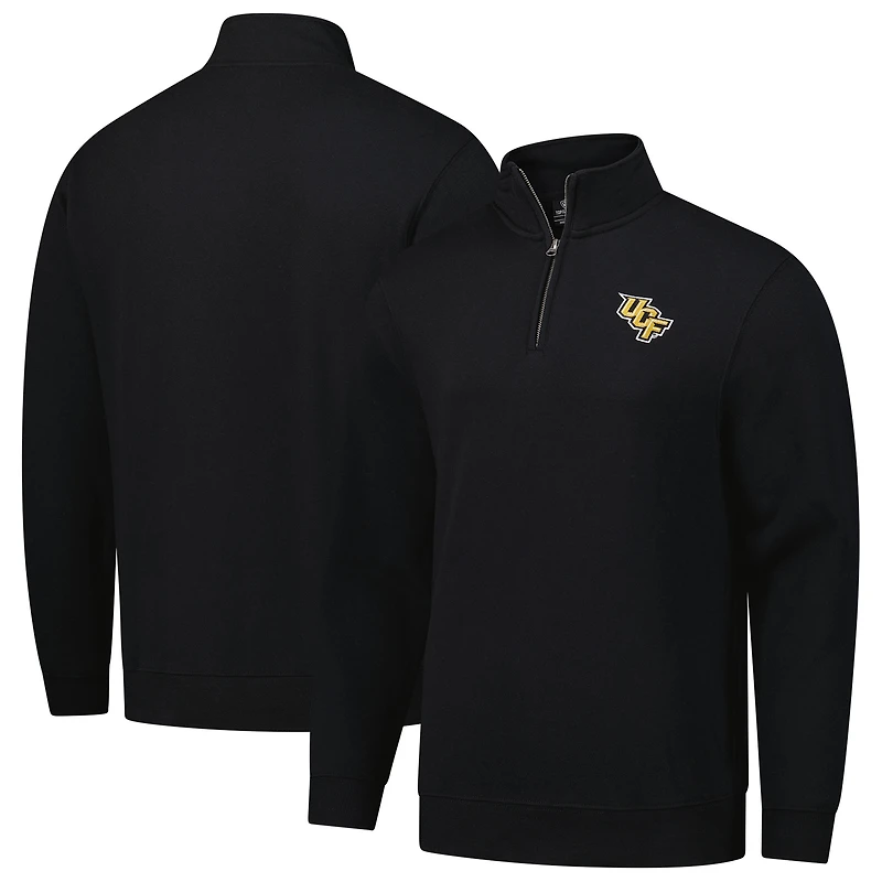 Men's Black UCF Knights Premium Quarter-Zip Fleece Pullover