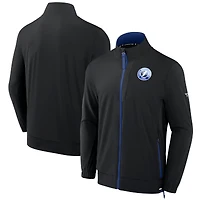 Men's Fanatics Black Tampa Bay Lightning Authentic Pro Rink Full-Zip Jacket