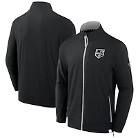 Men's Fanatics  Black Los Angeles Kings Authentic Pro Rink Coaches Full-Zip Jacket