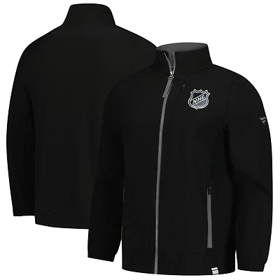Men's Fanatics  Black NHL Authentic Pro Rink Coaches Full-Zip Jacket