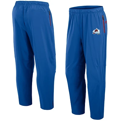 Men's Fanatics Blue Colorado Avalanche Authentic Pro Rink Pants
