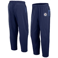 Men's Fanatics Navy Winnipeg Jets Authentic Pro Rink Pants