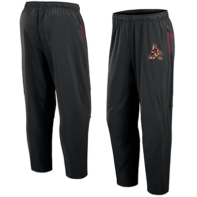 Men's Fanatics Black Arizona Coyotes Authentic Pro Rink Pants