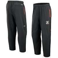 Men's Fanatics Black Anaheim Ducks Authentic Pro Rink Coaches Pants