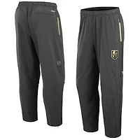 Men's Fanatics Gray Vegas Golden Knights Authentic Pro Rink Coaches Pants